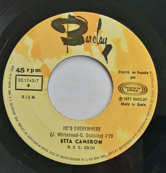 Etta Cameron - Soy Una Mujer = I'm A Woman | Movieplay (02.1243/7) - 4