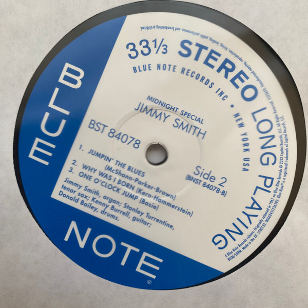 Jimmy Smith - Midnight Special | Blue Note (5523659) - 3