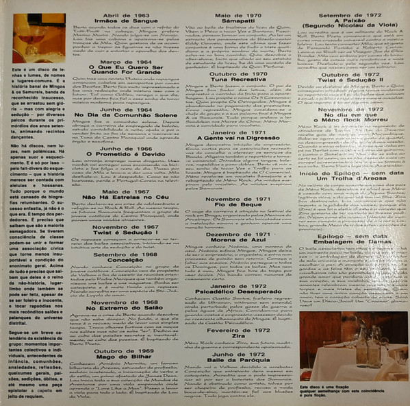 Rui Veloso - Mingos & Os Samurais | EMI (7949201) - 3 Rui Veloso - Mingos & Os Samurais | EMI (7949201) - 3