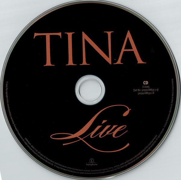 Tina Turner - Tina Live | Parlophone (50999 6 88531 2 9) - 3