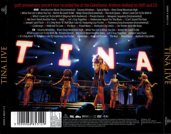 Tina Turner - Tina Live | Parlophone (50999 6 88531 2 9) - 2