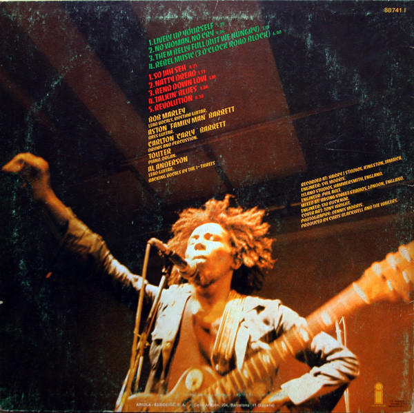 Bob Marley & The Wailers - Natty Dread | Island Records (88741 I) - 2 Bob Marley & The Wailers - Natty Dread | Island Records (88741 I) - 2