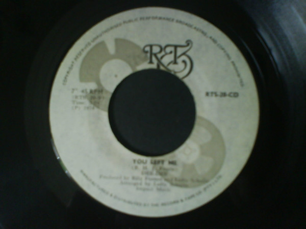 Dee Dee - You Left Me / Woman | R & T (RTS-20-CD) - 3