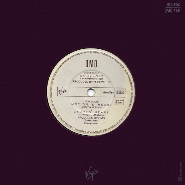 Orchestral Manoeuvres In The Dark - Souvenir | Virgin (103520) - 2
