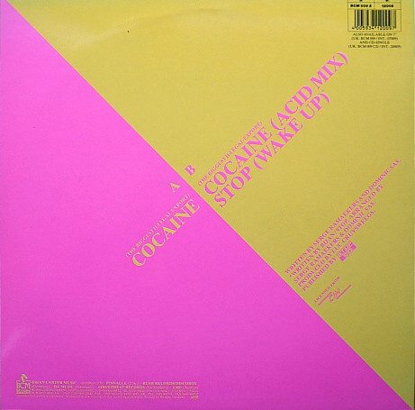 The Maxx - (The Biggest Illegal Export) Cocaine (12") [Vinyl] | BCM Records (BCM 009 X) - 2