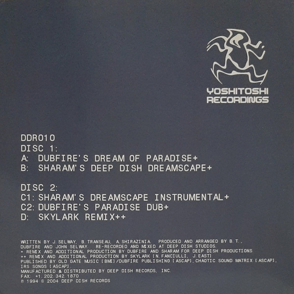 Prana - The Dream | Deep Dish Records (DDR010) - 2 Prana - The Dream | Deep Dish Records (DDR010) - 2