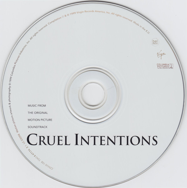 Various - Cruel Intentions (Music From The Original Motion Picture Soundtrack) | Virgin (7243 8 47174 2 1) - 3