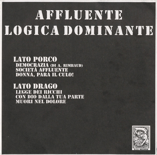 Affluente - Logica Dominante | SOA Records (SOA 15) - 2 Affluente - Logica Dominante | SOA Records (SOA 15) - 2