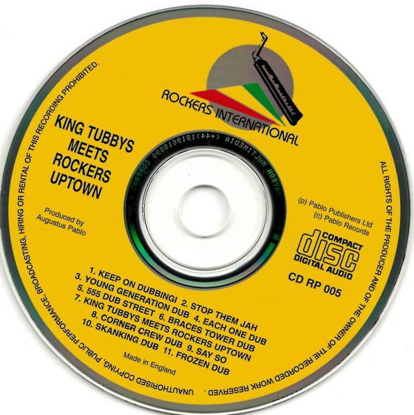 Augustus Pablo - King Tubbys Meets Rockers Uptown | Rockers International (CD RP 005) - 3 Augustus Pablo - King Tubbys Meets Rockers Uptown | Rockers International (CD RP 005) - 3