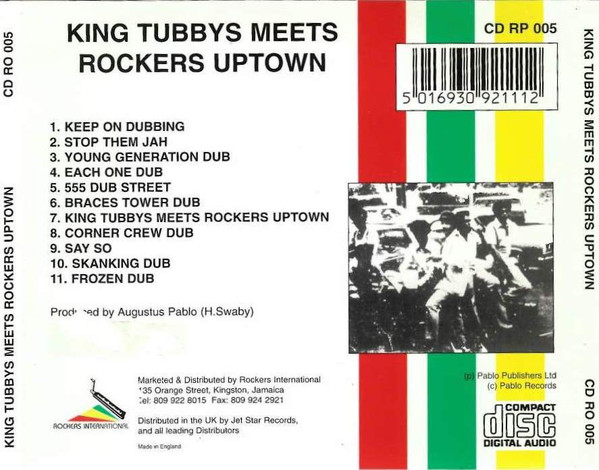 Augustus Pablo - King Tubbys Meets Rockers Uptown | Rockers International (CD RP 005) - 2 Augustus Pablo - King Tubbys Meets Rockers Uptown | Rockers International (CD RP 005) - 2