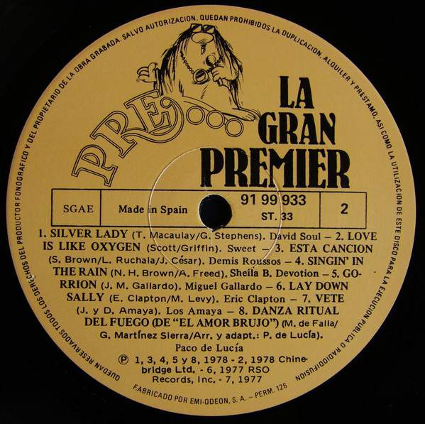 Various - La Gran Premier | Odeon (91 99 933) - 4 Various - La Gran Premier | Odeon (91 99 933) - 4