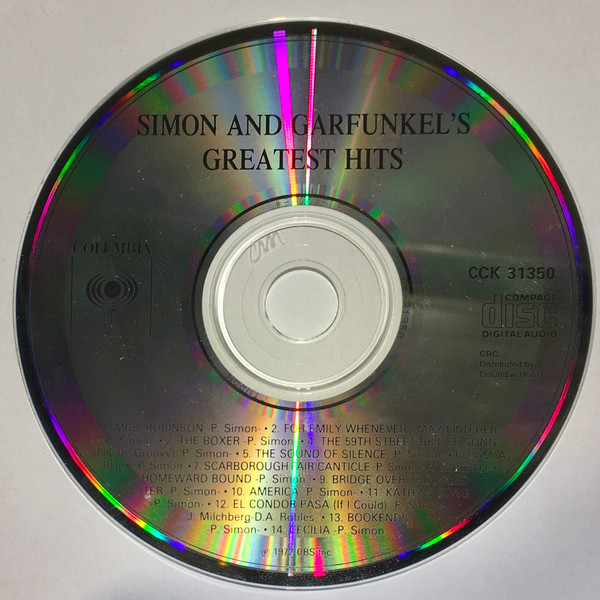 Simon & Garfunkel - Simon And Garfunkel's Greatest Hits [CD] | Columbia (CCK 31350) - 3
