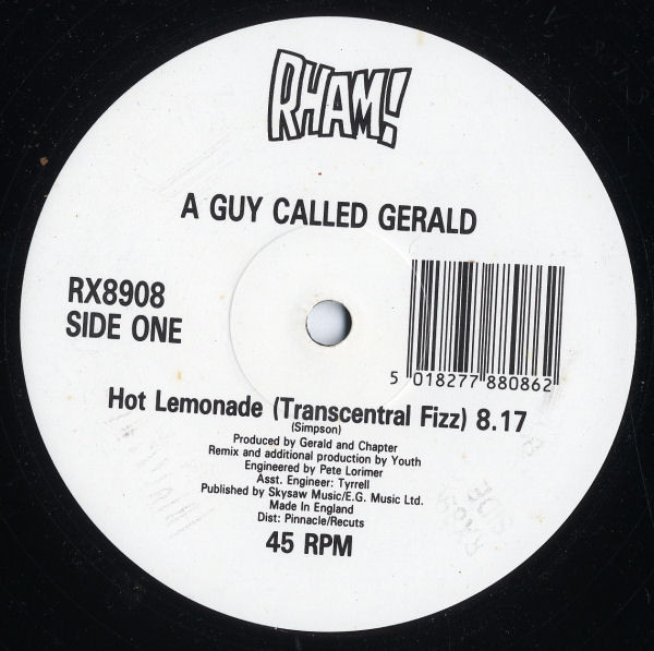 A Guy Called Gerald - Hot Lemonade (Remix) | Rham! (RX8908) - 2
