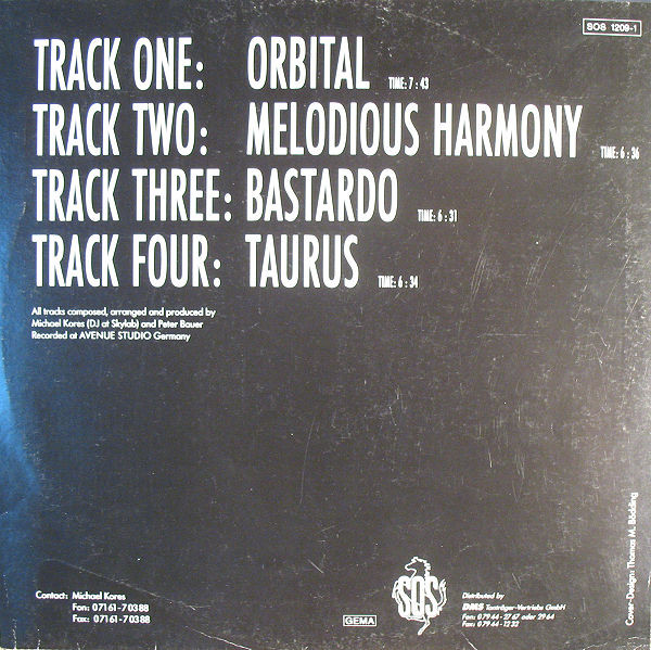 Alcatraz - Orbital (The Bastardo EP) | Sound Of Stuttgart (SOS 1209-1) - 2 Alcatraz - Orbital (The Bastardo EP) | Sound Of Stuttgart (SOS 1209-1) - 2