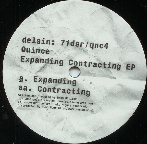 Quince - Expanding Contracting EP | Delsin (71dsr/qnc4)