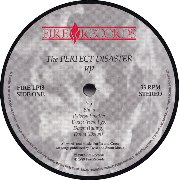 The Perfect Disaster - Up | Fire Records (FIRE LP18) - 3 The Perfect Disaster - Up | Fire Records (FIRE LP18) - 3