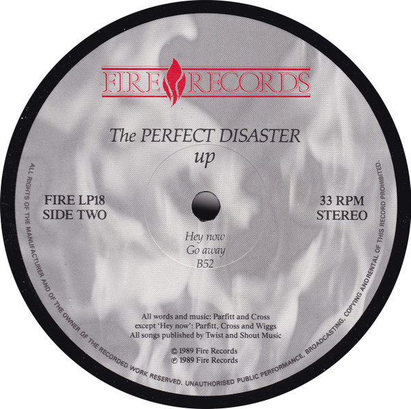 The Perfect Disaster - Up | Fire Records (FIRE LP18) - 4 The Perfect Disaster - Up | Fire Records (FIRE LP18) - 4