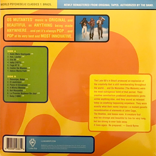 Os Mutantes - World Psychedelic Classics 1: Brazil - The Best Of Os Mutantes - Everything Is Possible! | Luaka Bop (6 80899 1036-1-9) - 2 Os Mutantes - World Psychedelic Classics 1: Brazil - The Best Of Os Mutantes - Everything Is Possible! | Luaka Bop (6 80899 1036-1-9) - 2