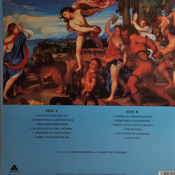 Crash Test Dummies - God Shuffled His Feet | Arista (19075889911) - 2