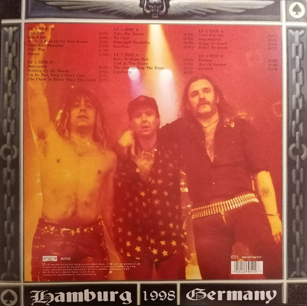 Motörhead - Everything Louder Than Everyone Else (3LP) [Vinyl] | BMG (BMGCAT366TLP) - 2