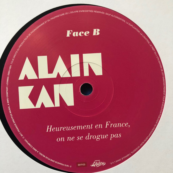Alain Kan - Heureusement En France, On Ne Se Drogue Pas | Les Disques Motors (538311031) - 4 Alain Kan - Heureusement En France, On Ne Se Drogue Pas | Les Disques Motors (538311031) - 4