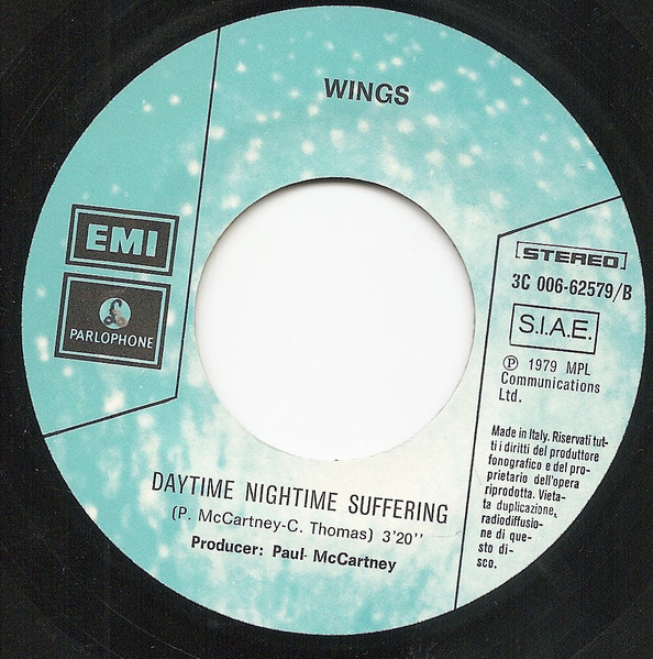 Wings - Goodnight Tonight / Daytime Nightime Suffering | Parlophone (3C 006-62579) - 4