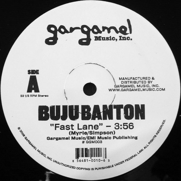 Buju Banton - Fast Lane/ Nothing | Gargamel Music (GGM003)