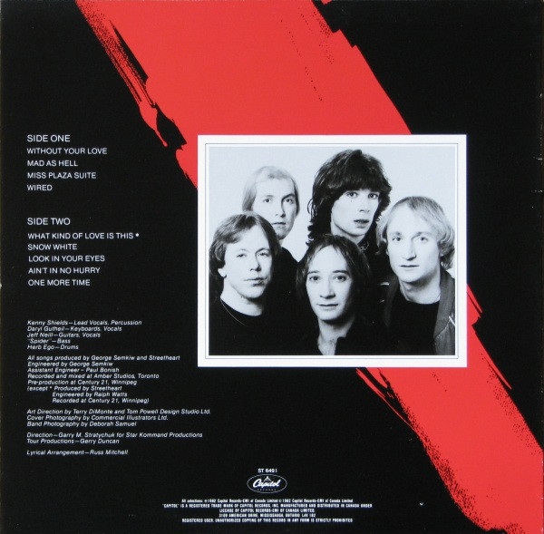 Streetheart - Streetheart [Vinyl] | Capitol Records (ST 6491) - 2