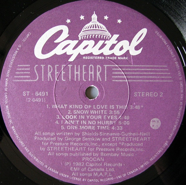 Streetheart - Streetheart [Vinyl] | Capitol Records (ST 6491) - 4