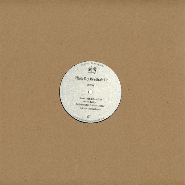 Various - Please Buy Me A Brain EP | Simple Things (STUV001) - main