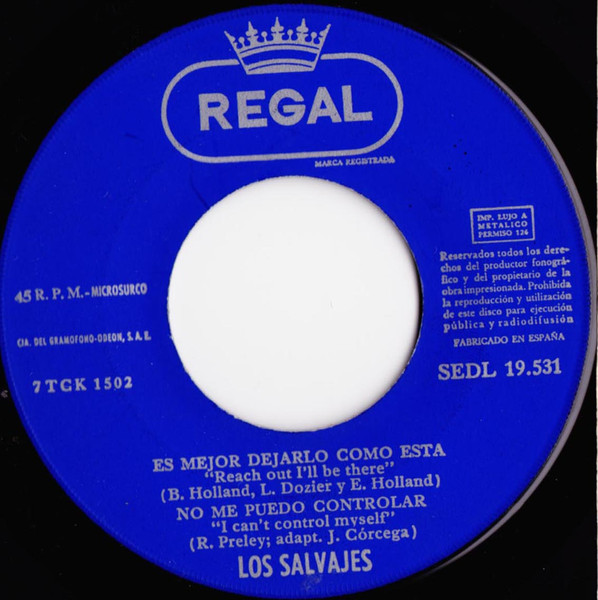 Los Salvajes - Las Ovejitas | Regal (SEDL 19.531) - 4 Los Salvajes - Las Ovejitas | Regal (SEDL 19.531) - 4