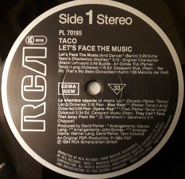 Let's Face The Music