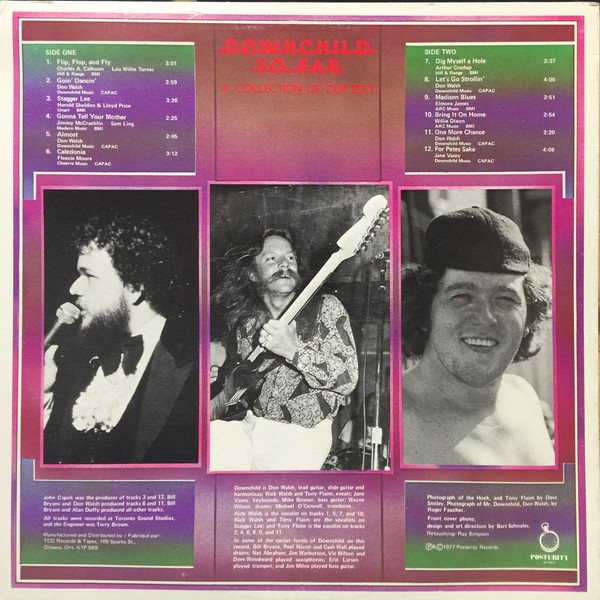 Downchild Blues Band - So Far - A Collection Of Our Best | Posterity Records (PTR 13004) - 2 Downchild Blues Band - So Far - A Collection Of Our Best | Posterity Records (PTR 13004) - 2