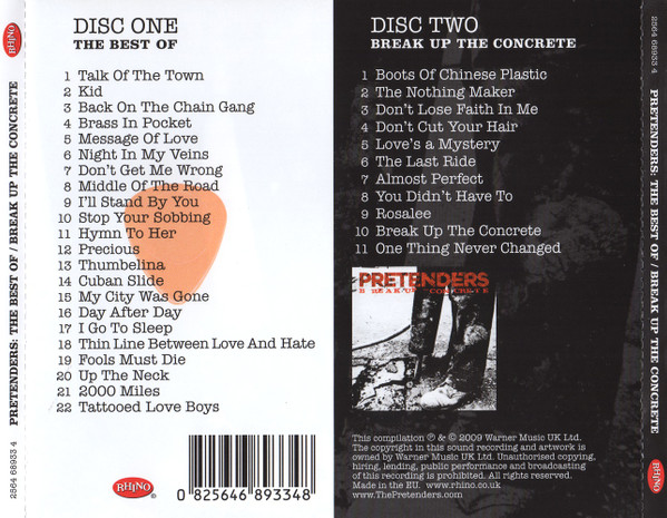 The Pretenders - The Best Of / Break Up The Concrete | Rhino Records (2564 68933 4) - 2