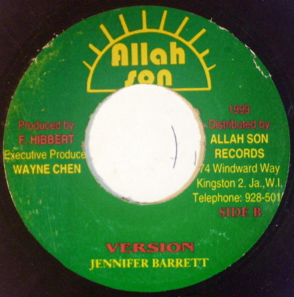 Jennifer Barrett - Dirty Lover | Allah Son Records (none) - 2