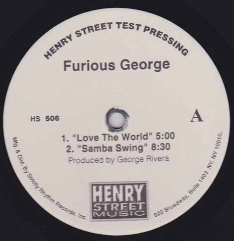 Furious George - Love The World | Henry Street Music (HS 506) - main