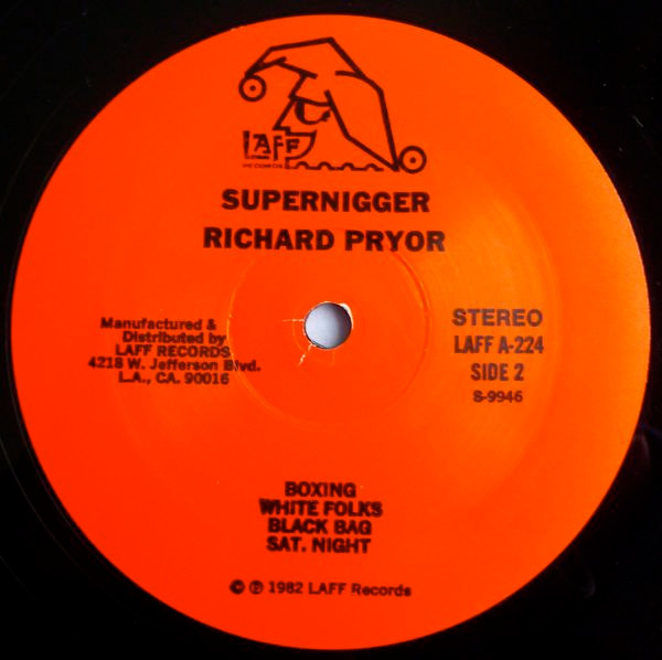Richard Pryor - Supernigger | Laff Records (LAFF A224) - 4