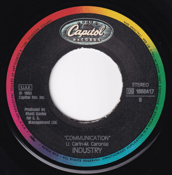 Industry - State Of The Nation / Communication | Capitol Records (06 1868417) - 4
