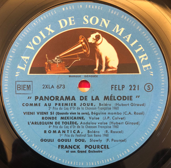 Franck Pourcel Et Son Grand Orchestre - Panorama De La Mélodie | La Voix De Son Maître (FELP 221 S) - 4 Franck Pourcel Et Son Grand Orchestre - Panorama De La Mélodie | La Voix De Son Maître (FELP 221 S) - 4