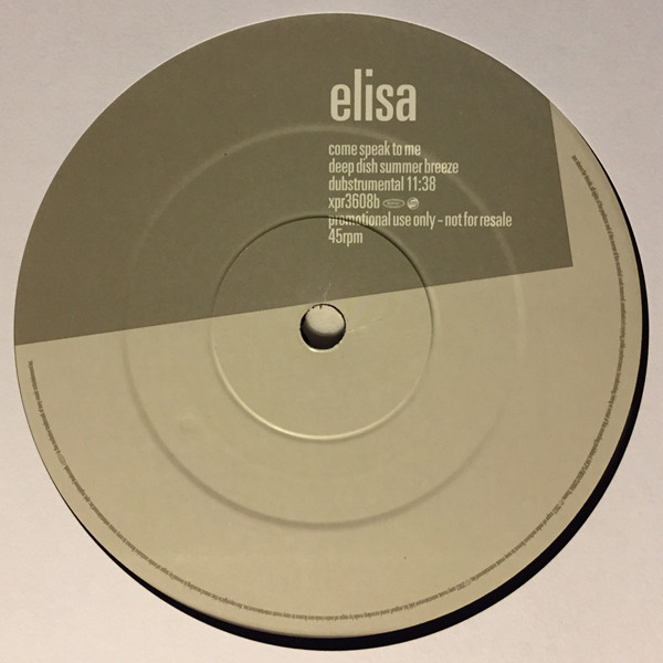Elisa - Come Speak To Me | Epic (XPR3608) - 3 Elisa - Come Speak To Me | Epic (XPR3608) - 3