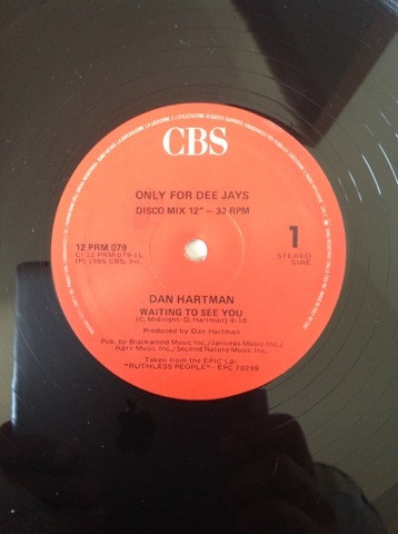 Dan Hartman / Cyndi Lauper - Waiting To See You / True Colors | CBS (12 PRM 079) - main Dan Hartman / Cyndi Lauper - Waiting To See You / True Colors | CBS (12 PRM 079) - main