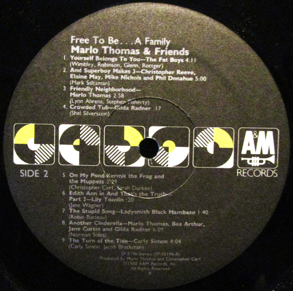 Marlo Thomas And Friends - Free To Be...A Family | A&M Records (SP-5196) - 4 Marlo Thomas And Friends - Free To Be...A Family | A&M Records (SP-5196) - 4