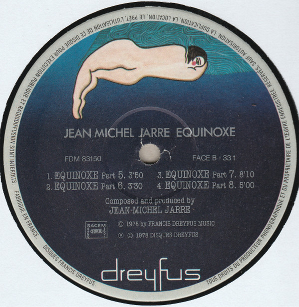Jean-Michel Jarre - Equinoxe | Disques Dreyfus (FDM 83150) - main Jean-Michel Jarre - Equinoxe | Disques Dreyfus (FDM 83150) - main