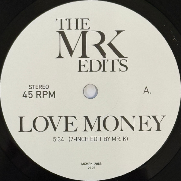 Funk Masters , Janice McClain - Love Money / Smack Dab In The Middle | Most Excellent Unlimited (MXMRK-2068)