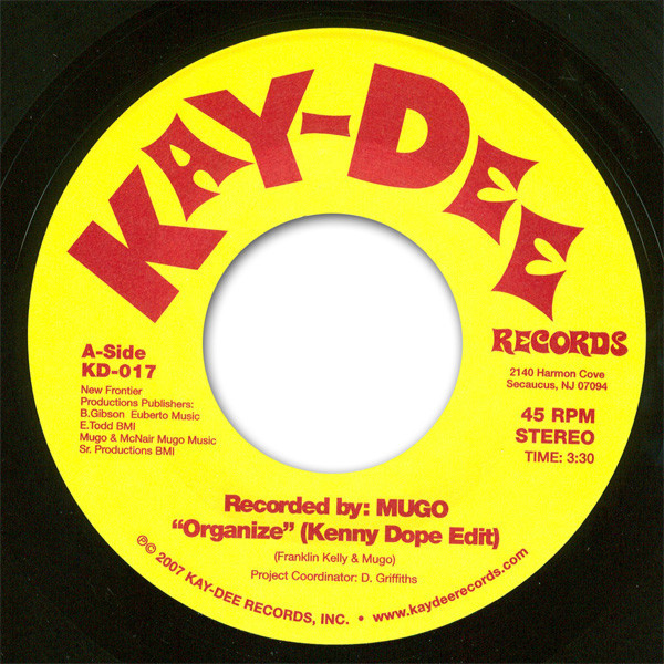 Mugo - Organize | Kay-Dee Records (KD-017) - 3