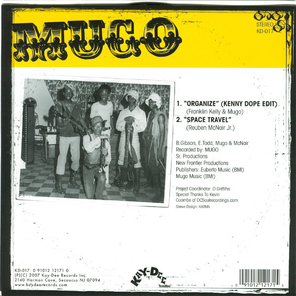 Mugo - Organize | Kay-Dee Records (KD-017) - 2