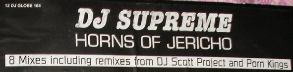 DJ Supreme - Horns Of Jericho | All Around The World (12DJ GLOBE 164) - 4 DJ Supreme - Horns Of Jericho | All Around The World (12DJ GLOBE 164) - 4