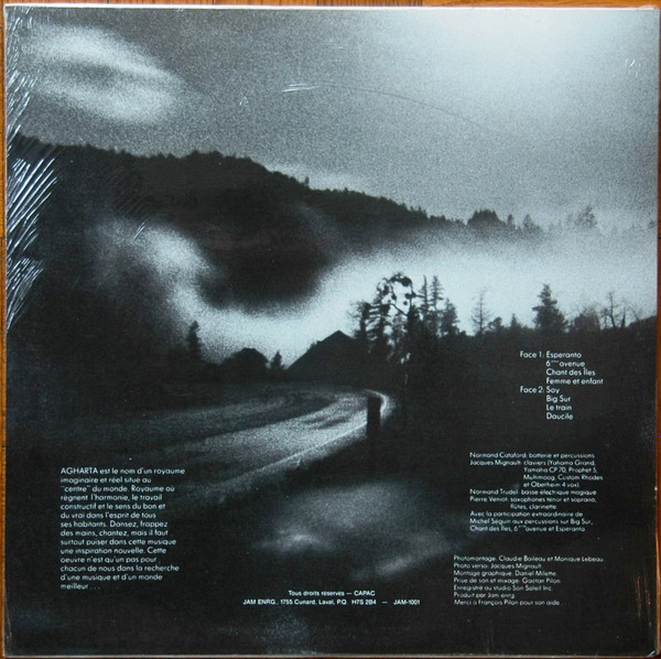 Agharta - Agharta | Jam (JAM1001) - 2