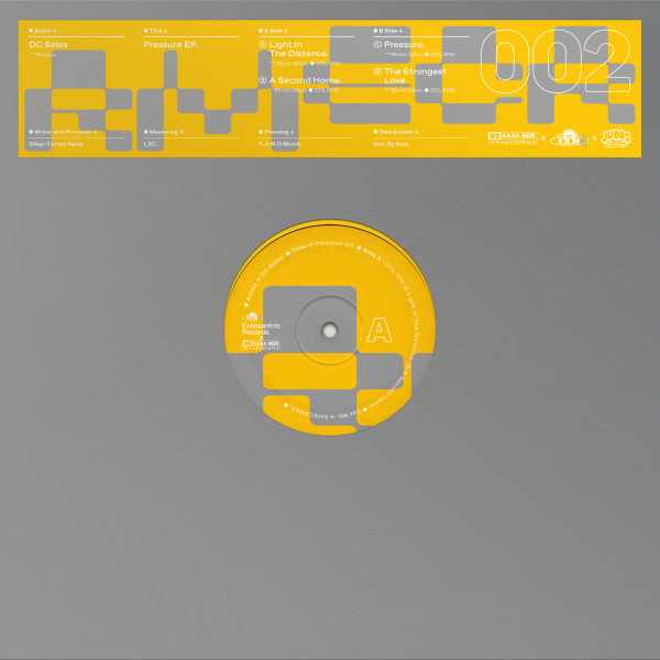 D.C. Salas - Pressure EP | R.A.N.D. Muzik x Echocentric (RMECR002) D.C. Salas - Pressure EP | R.A.N.D. Muzik x Echocentric (RMECR002)