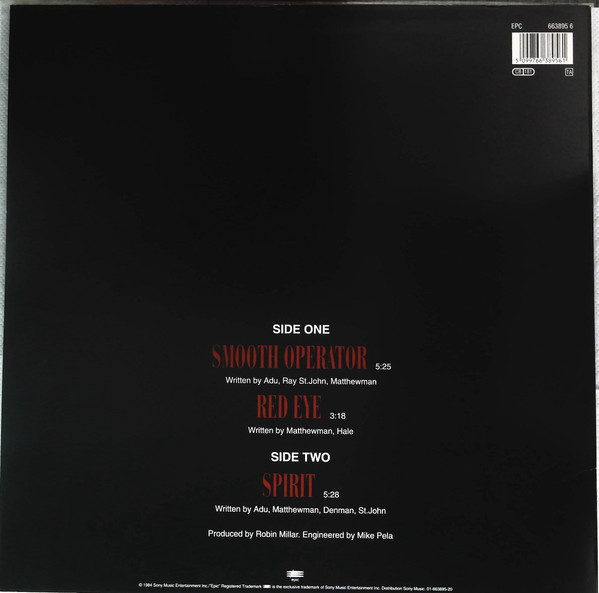 Sade - Smooth Operator | Epic (EPC 663895 6) - 2